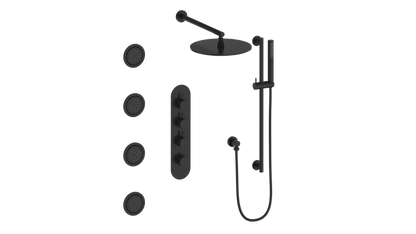 Vogt Drava 3-Way TH Shower Kit with Body Jets CC