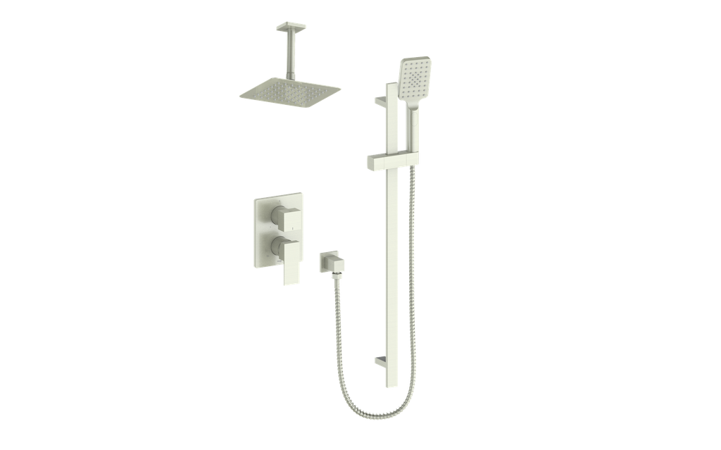 Vogt Kapfenberg 2-Way PB Shower Kit with 6" Ceiling Arm CC