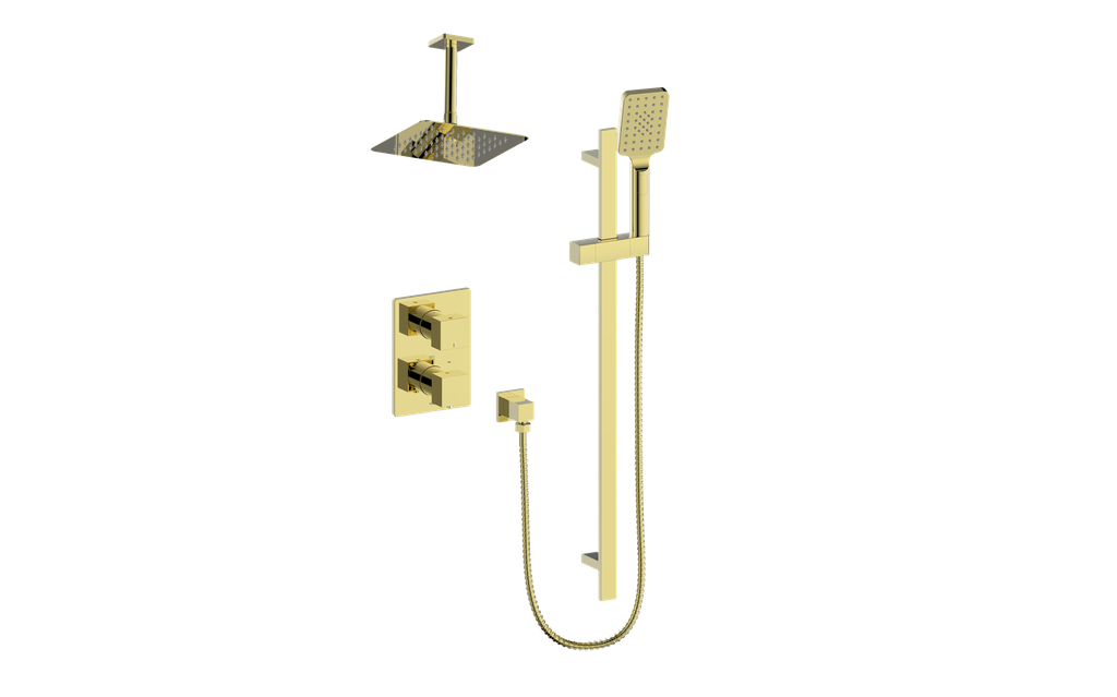Vogt Kapfenberg 2-Way TH Shower Kit with 6" Ceiling Arm CC