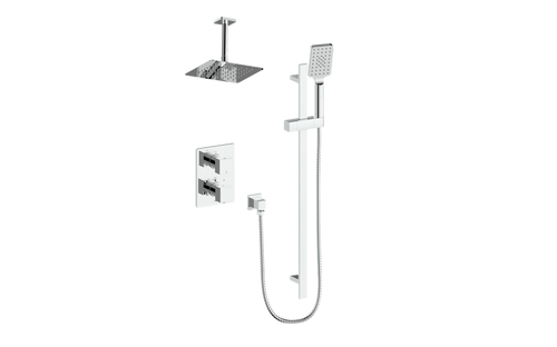 Vogt Kapfenberg 2-Way TH Shower Kit with 6" Ceiling Arm CC