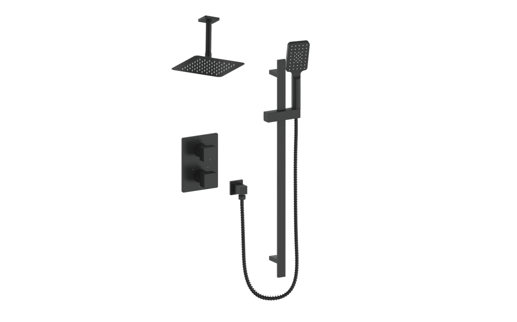 Vogt Kapfenberg 2-Way TH Shower Kit with 6" Ceiling Arm CC