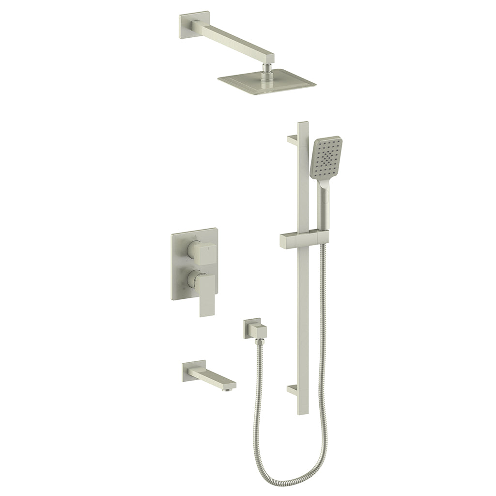 VOGT KAPFENBERG 3-WAY PB SHOWER KIT (Wall Arm)