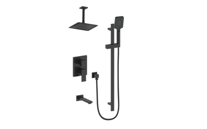 Vogt Kapfenberg 3-Way PB Shower Kit with 6" Ceiling Arm CC