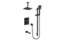 Vogt Kapfenberg 3-Way TH Shower Kit with 6" Ceiling Arm CC
