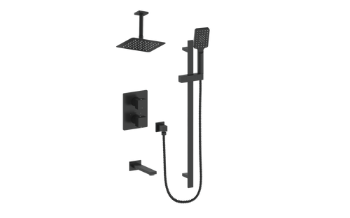 Vogt Kapfenberg 3-Way TH Shower Kit with 6" Ceiling Arm CC