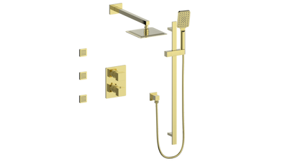 Vogt Kapfenberg 3-Way TH Shower Kit with Body Jets CC