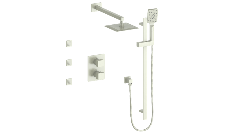 Vogt Kapfenberg 3-Way TH Shower Kit with Body Jets CC