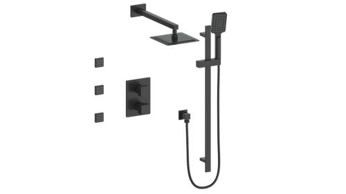 Vogt Kapfenberg 3-Way TH Shower Kit with Body Jets CC
