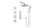 Vogt Kapfenberg 3/4" High-Flow TH Shower Kit with Body Jets CC
