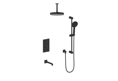 MOND 3-WAY TH SHOWER KIT WITH 6" CEILING ARM