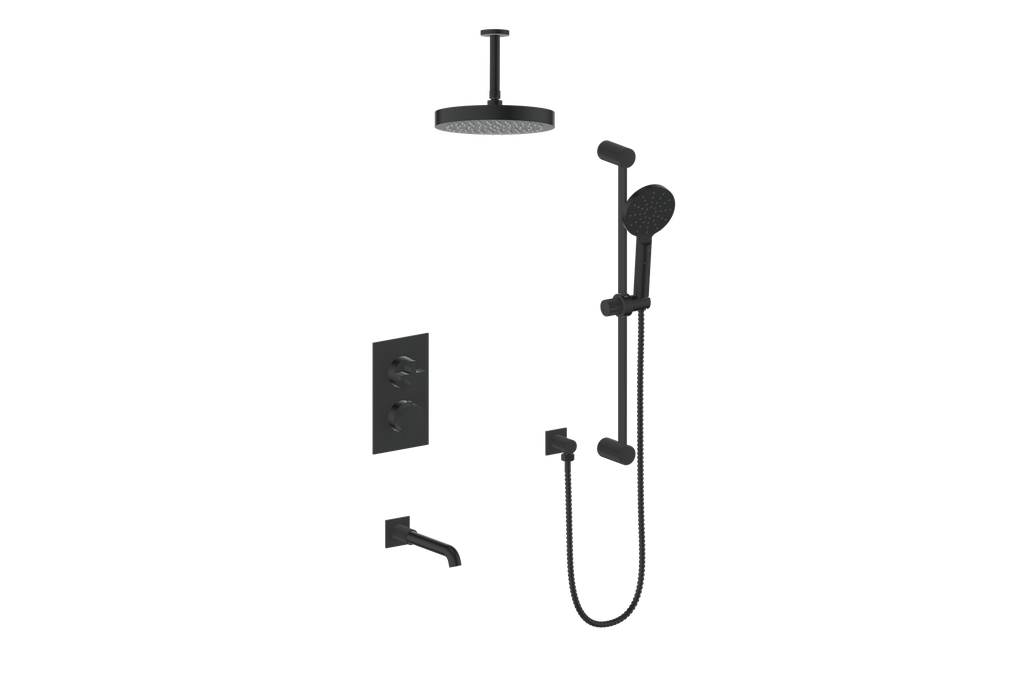 MOND 3-WAY TH SHOWER KIT WITH 6" CEILING ARM