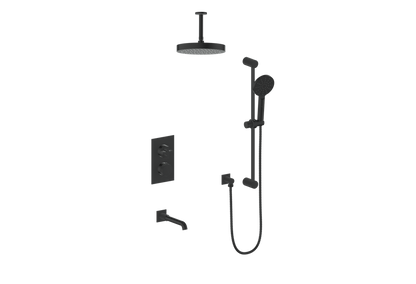 MOND 3-WAY TH SHOWER KIT WITH 6" CEILING ARM