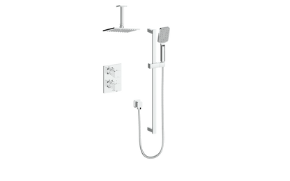 Vogt Niveau 2-Way TH Shower Kit with 6" Ceiling Arm CC