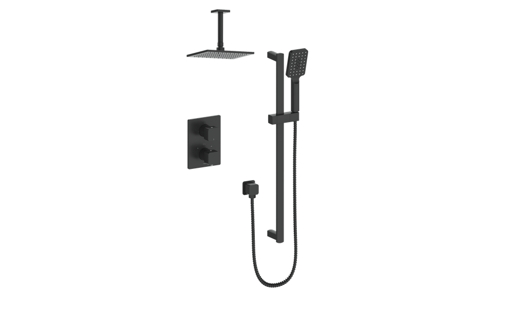 Vogt Niveau 2-Way TH Shower Kit with 6" Ceiling Arm CC
