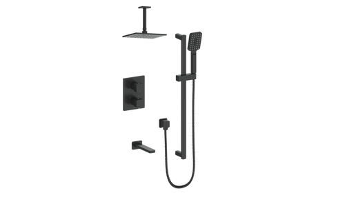 Vogt Niveau 3-Way TH Shower Kit with 6" Ceiling Arm CC