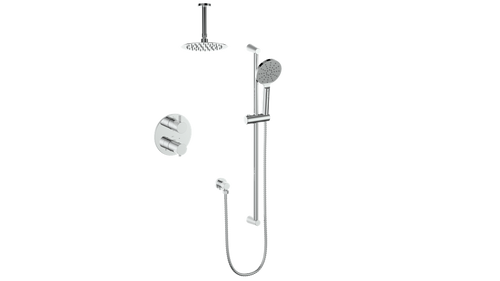 Vogt Worgl 2-Way TH Shower Kit with 6" Ceiling Arm CC
