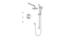 Vogt Worgl 3-Way TH Shower Kit with Body Jets CC