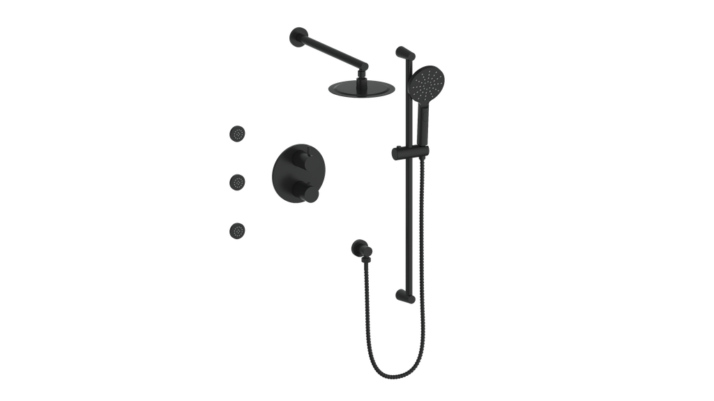 Vogt Worgl 3-Way TH Shower Kit with Body Jets CC