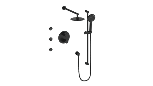 Vogt Worgl 3-Way TH Shower Kit with Body Jets CC