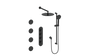 Vogt Worgl 3/4" High-Flow TH Shower Kit with Body Jets CC