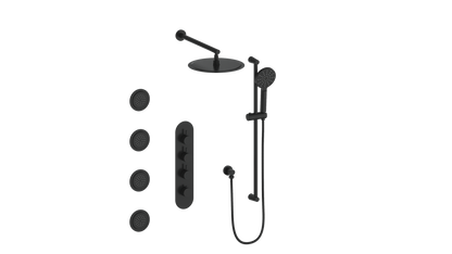 Vogt Worgl 3/4" High-Flow TH Shower Kit with Body Jets CC