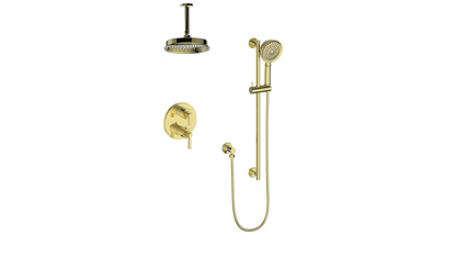 ZEHN 2-WAY SHOWER KIT WITH 6" CEILING ARM
