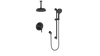 ZEHN 2-WAY SHOWER KIT WITH 6" CEILING ARM