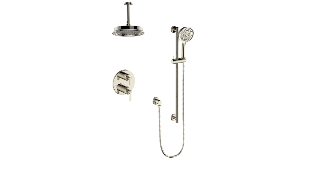 ZEHN 2-WAY SHOWER KIT WITH 6" CEILING ARM