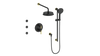 ZEHN 3-WAY TH SHOWER KIT WITH BODY JETS