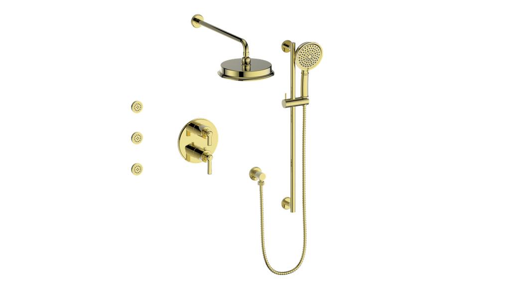 ZEHN 3-WAY TH SHOWER KIT WITH BODY JETS