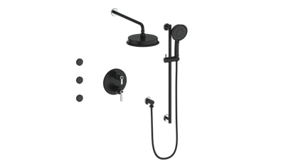 ZEHN 3-WAY TH SHOWER KIT WITH BODY JETS