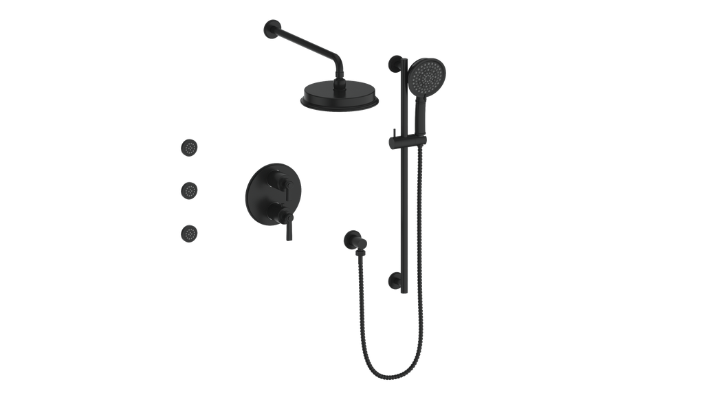 ZEHN 3-WAY TH SHOWER KIT WITH BODY JETS