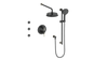 ZEHN 3-WAY TH SHOWER KIT WITH BODY JETS