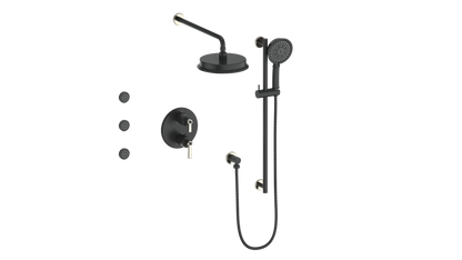 ZEHN 3-WAY TH SHOWER KIT WITH BODY JETS