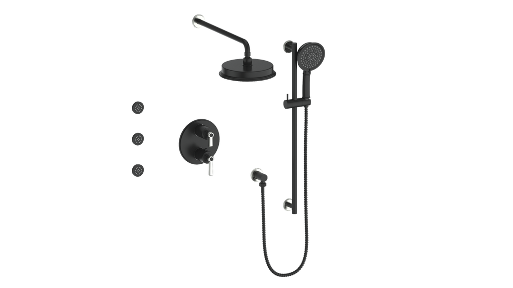 ZEHN 3-WAY TH SHOWER KIT WITH BODY JETS