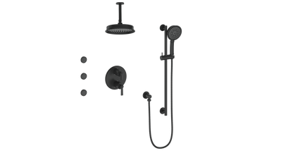 Vogt ZEHN 3-WAY TH SHOWER KIT WITH BODY JETS AND 6" CEILING ARM