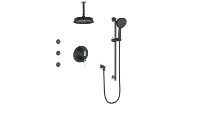 Vogt ZEHN 3-WAY TH SHOWER KIT WITH BODY JETS AND 6" CEILING ARM