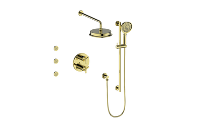 ZEHN 3-WAY TH SHOWER KIT WITH BODY JETS