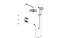 ZEHN 3-WAY TH SHOWER KIT WITH BODY JETS