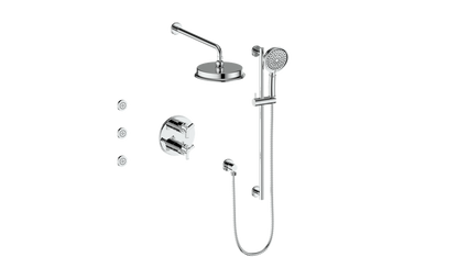 ZEHN 3-WAY TH SHOWER KIT WITH BODY JETS