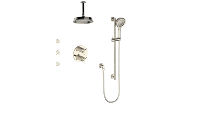 Vogt ZEHN 3-WAY TH SHOWER KIT WITH BODY JETS AND 6" CEILING ARM