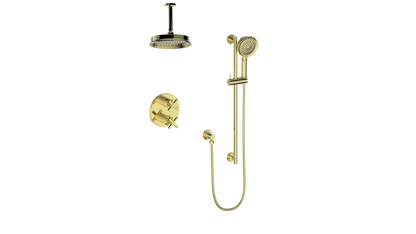 ZEHN 2-WAY SHOWER KIT WITH 6" CEILING ARM