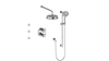 ZEHN 3-WAY TH SHOWER KIT WITH BODY JETS