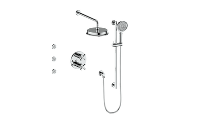 ZEHN 3-WAY TH SHOWER KIT WITH BODY JETS