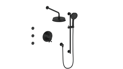 ZEHN 3-WAY TH SHOWER KIT WITH BODY JETS