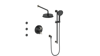 ZEHN 3-WAY TH SHOWER KIT WITH BODY JETS