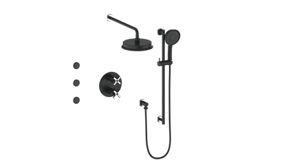 ZEHN 3-WAY TH SHOWER KIT WITH BODY JETS