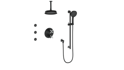 Vogt ZEHN 3-WAY TH SHOWER KIT WITH BODY JETS AND 6" CEILING ARM
