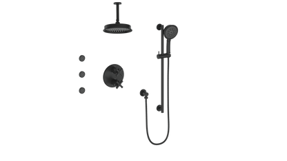 Vogt ZEHN 3-WAY TH SHOWER KIT WITH BODY JETS AND 6" CEILING ARM