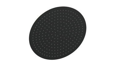 Vogt 16" Round Stainless Steel Shower Head CC